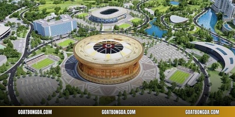 Quy mô thiết kế sân vận động ấn tượng và hiện đại
